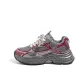 Silver Gray Burgundy