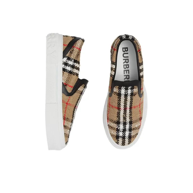 Burberry Vintage Check Slip-on Sneakers-3