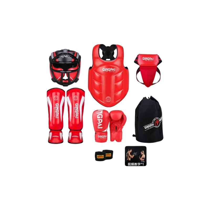 Competition Boxing Protective Gears Pu Unisex-15