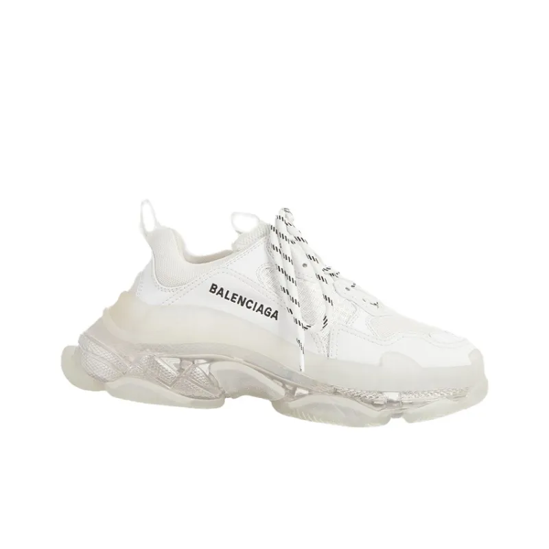 Balenciaga Triple S Clear Sole White-1