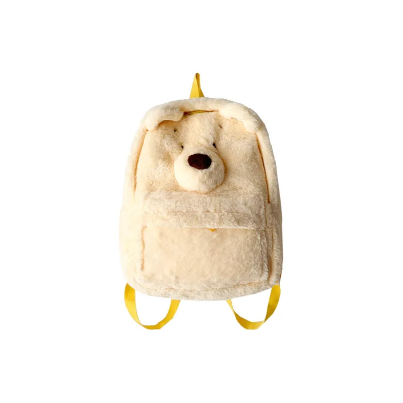 Parker Bear Polyester Backpack Regular Women's Custard-0