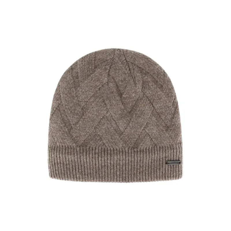 Lackpard Wool Knitted Fabric Beanies Men's-4