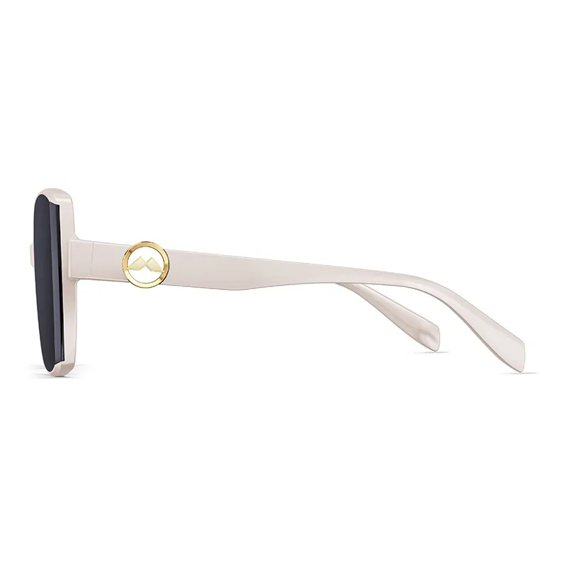 MOLSION Plate Frame TR/Memory Plastic Irregular Shape Sunglasses Women's Multicolor-10