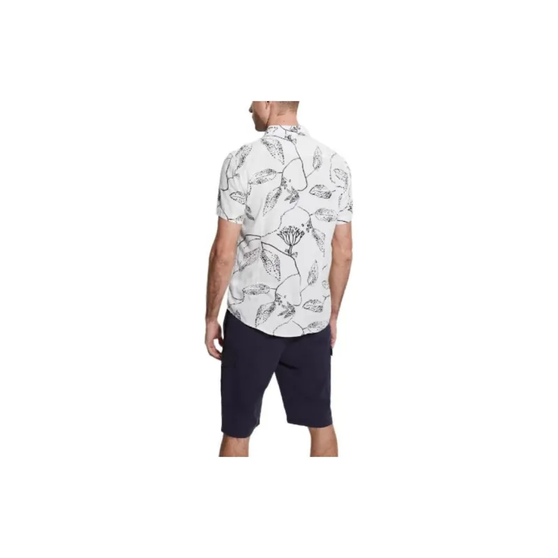 GUESS Shirts Men White-1