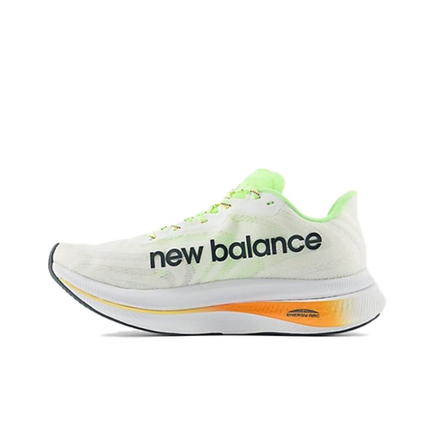 New Balance FuelCell SuperComp Trainer V2 White Lime Hot Mango