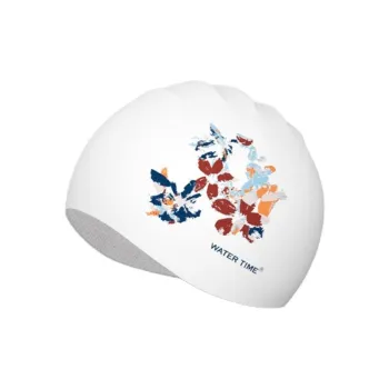 Watertime Swimming Caps Quality Silicone Swim Women's 25cm×20cm