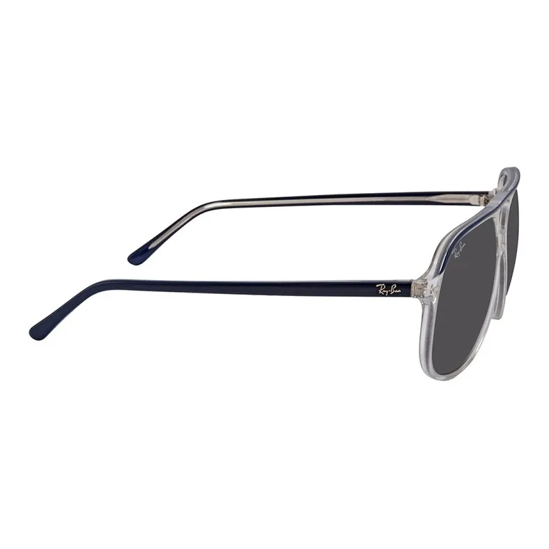 RayBan Plastic Aviator Sunglasses Men's Blue-2