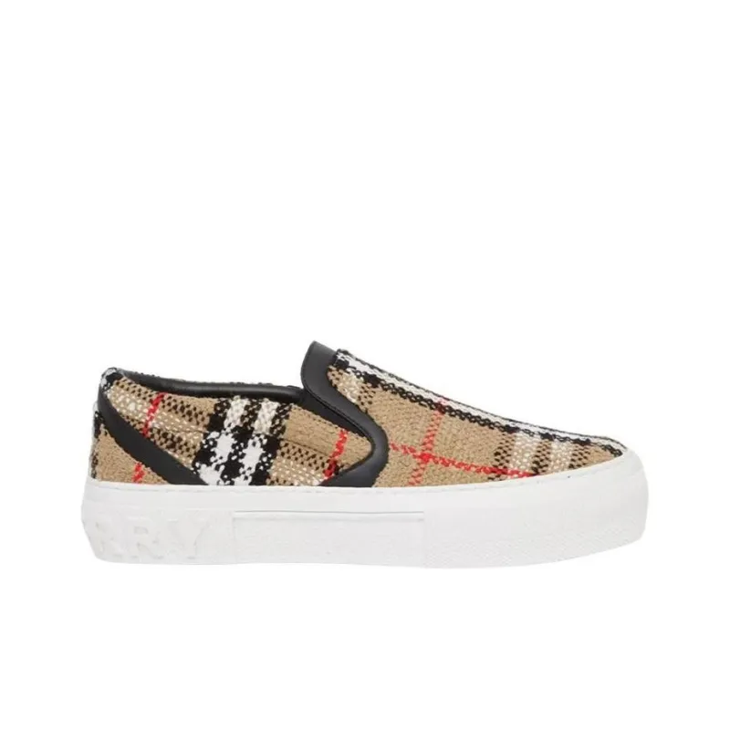 Burberry Vintage Check Slip-on Sneakers-1