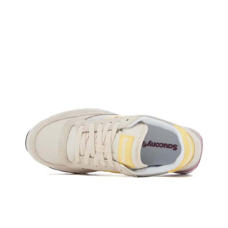 Saucony Jazz Triple Grey Yellow Women's-3