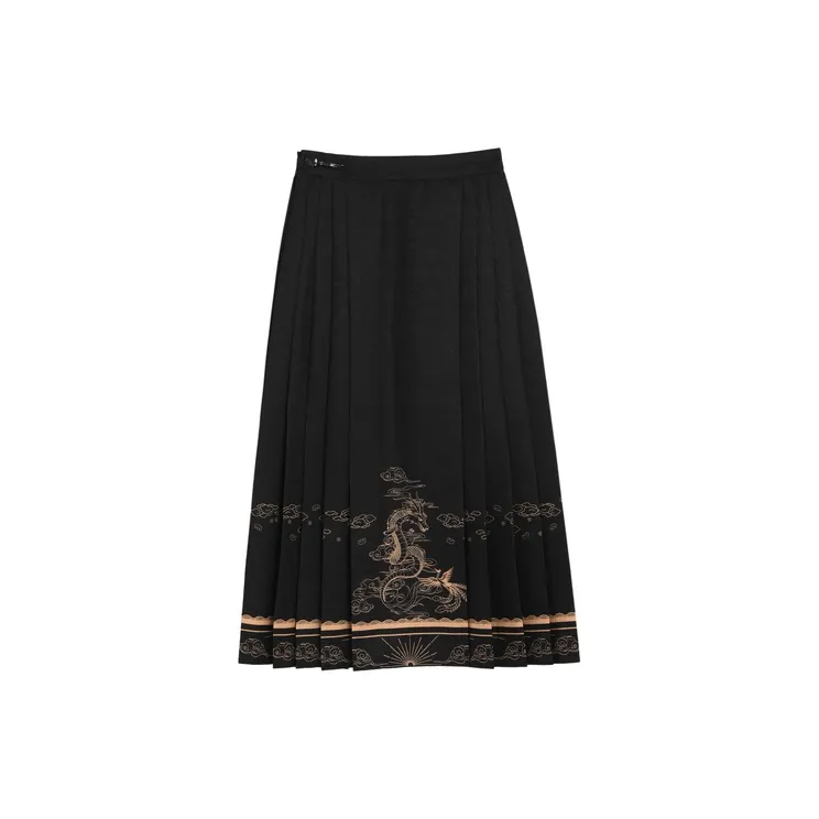 SNBL Casual Short Skirts Women's Black-5
