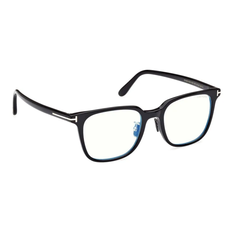 TOM FORD Plate Rectangular Eyeglass Frames Unisex Black-2
