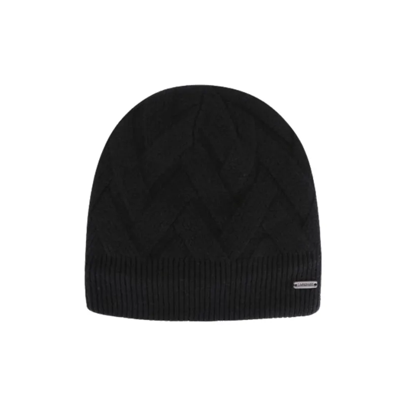 Lackpard Wool Knitted Fabric Beanies Men's-1