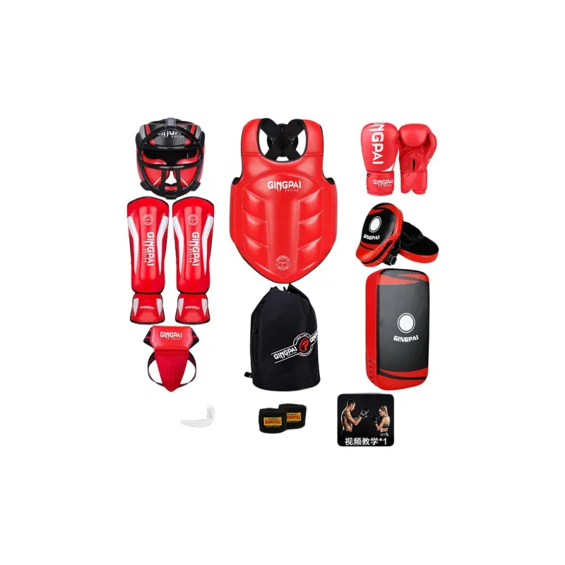 Competition Boxing Protective Gears Pu Unisex-16