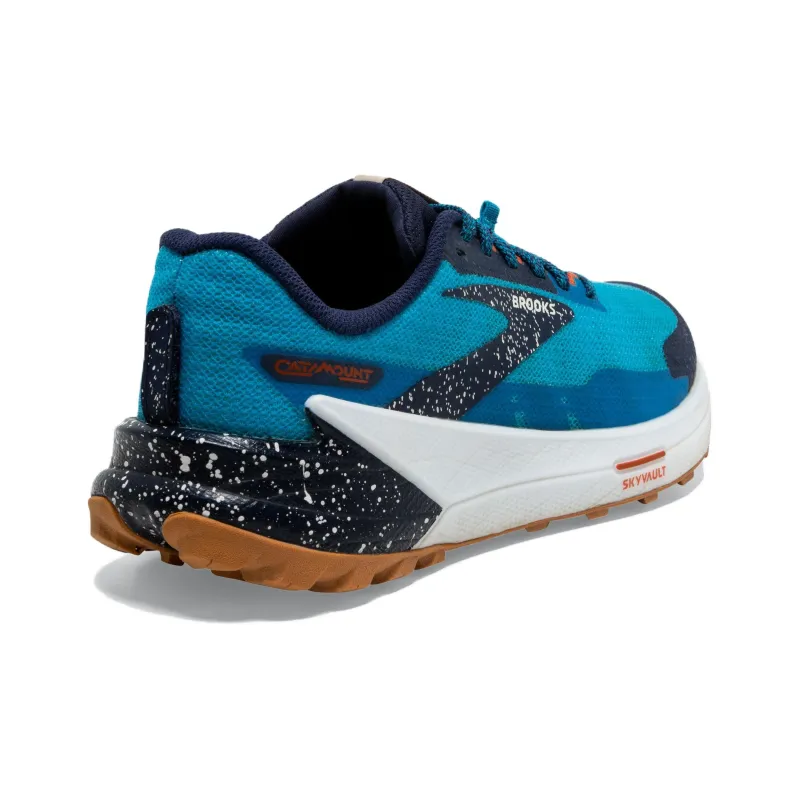 Brooks Catamount 2 Anti Slip Wear Resistant Low Top Mountaineering Outdoor Shoes Men's Blue Black-3