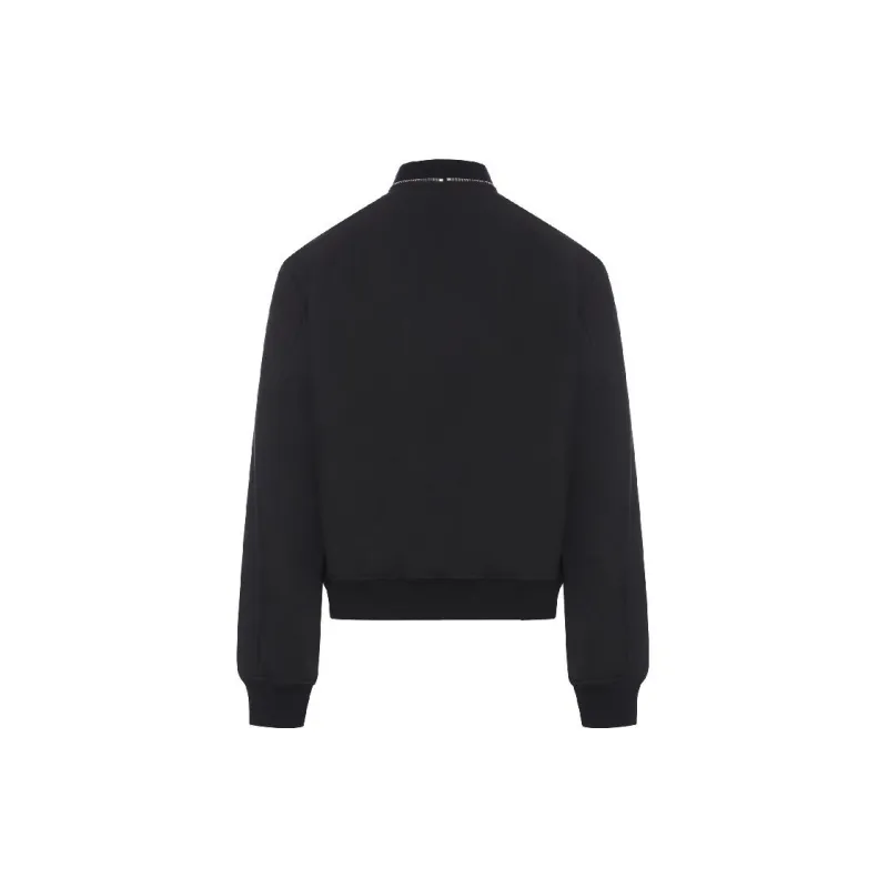JIL SANDER Zip Up Long Sleeved Bomber Jacket-1