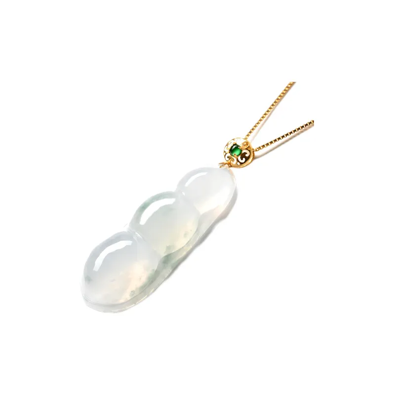 Abby's Wonderland Ice Glutinous Jadeite Pendants Unisex-4