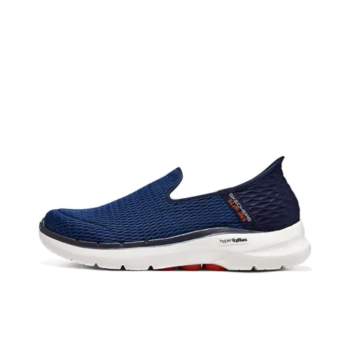 Skechers Go Walk 6 Shoes 'Blue Black'
