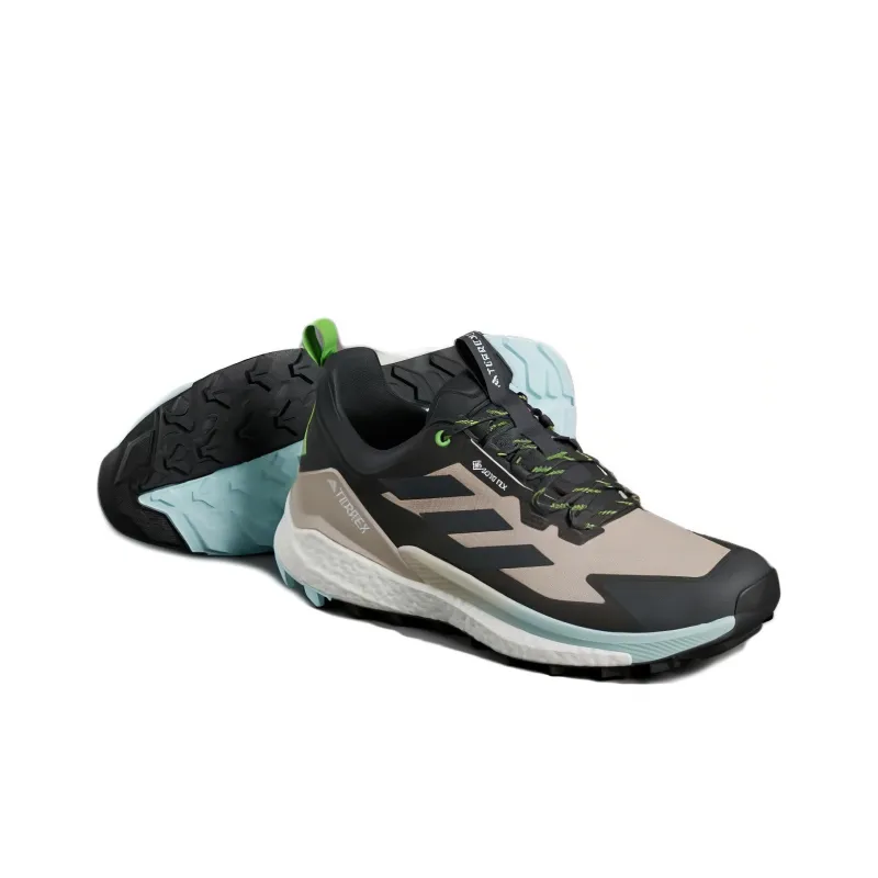 Adidas Terrex Free Hiker 2.0 Low GORE TEX 'Semi Flash Aqua Lime'-4