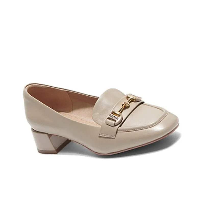 PT'SON Loafers Women's Coffee/Camel-4