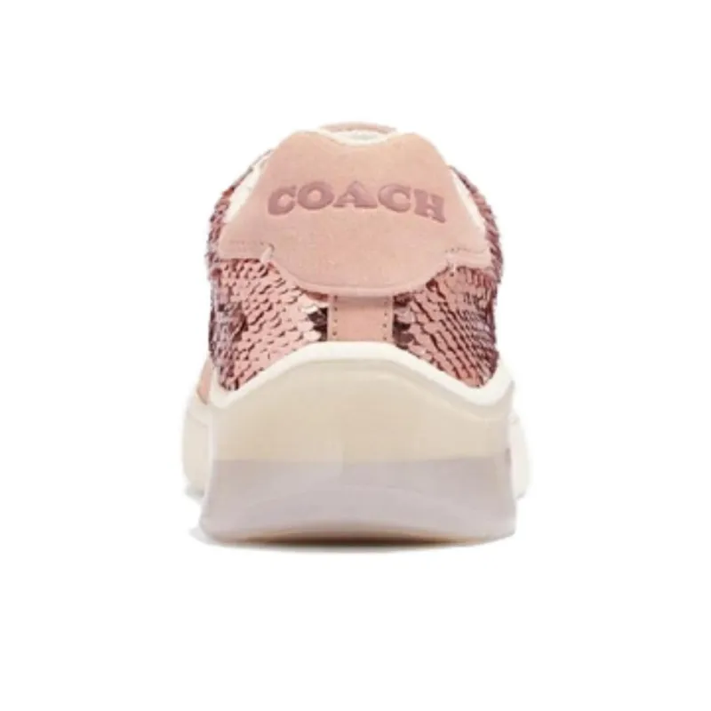 COACH Low Top Casual Shoes Women's Pink-4