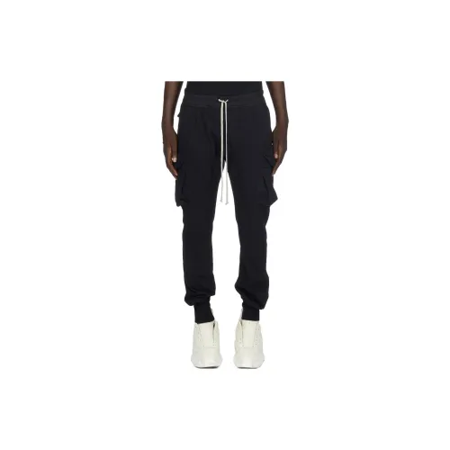 RICK OWENS Cargo Pants Men Black