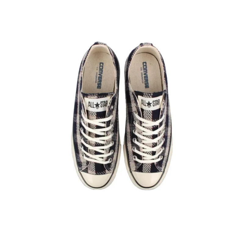 Converse All Star Us Wool Plaid Ox 'Black White'-2