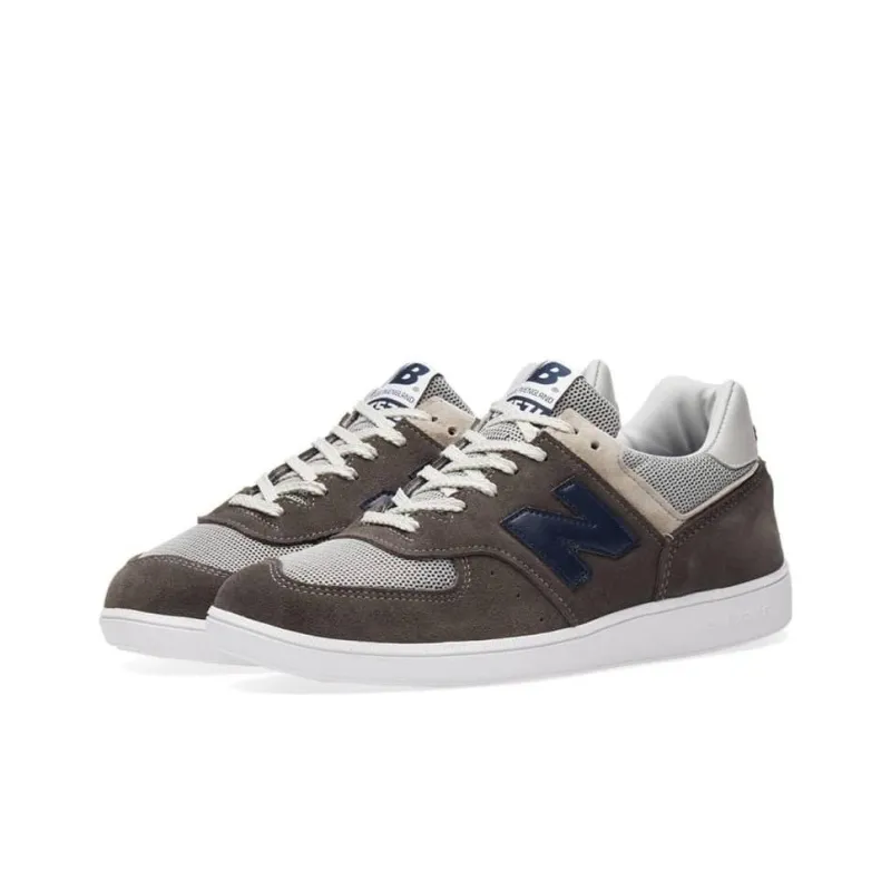 New Balance Flimby Durable Breathable Low Top Skateboard Shoes Men's Gray-2