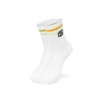 Skechers Ankle Socks Unisex 2 Pack Bright White