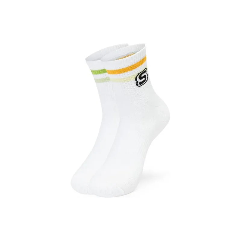 Skechers Ankle Socks Unisex 2 Pack Bright White-0