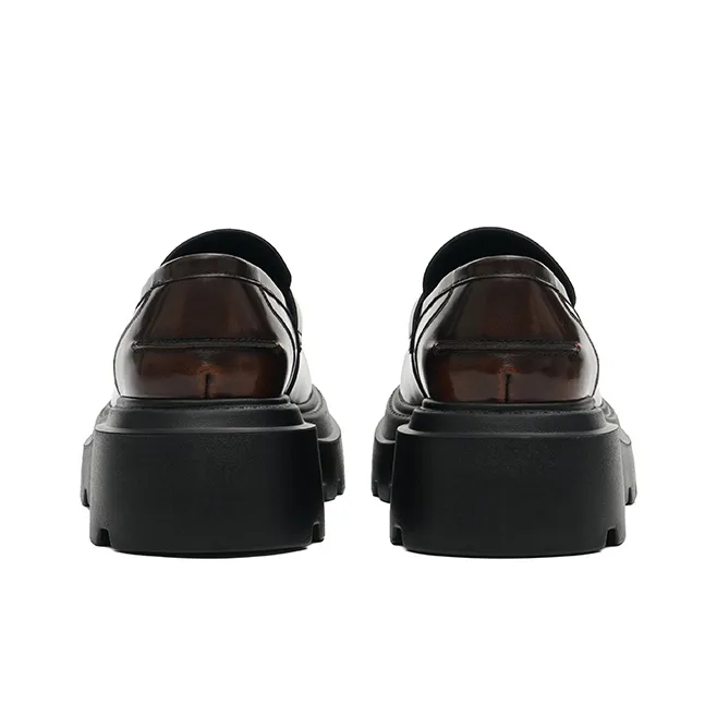 MASOOMAKE Loafers Women's Tranquil Black/Cinnabar Red-11