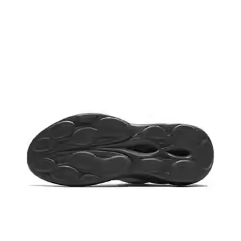 Anta Cushioning Wear Resistant Low Top Running Shoes Men's Gray Black-4