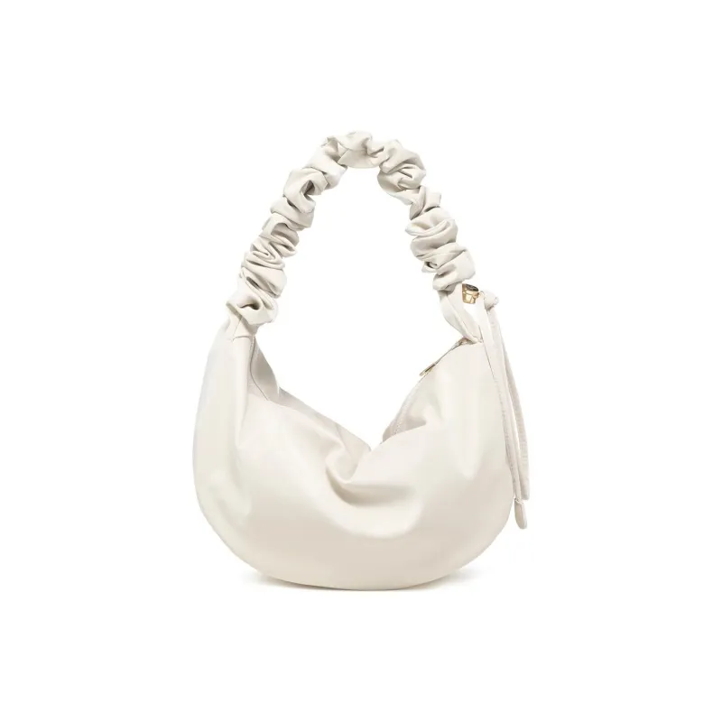 CARLYN Artificial Leather One Shoulder Handbag Regular Women's Ivory-0