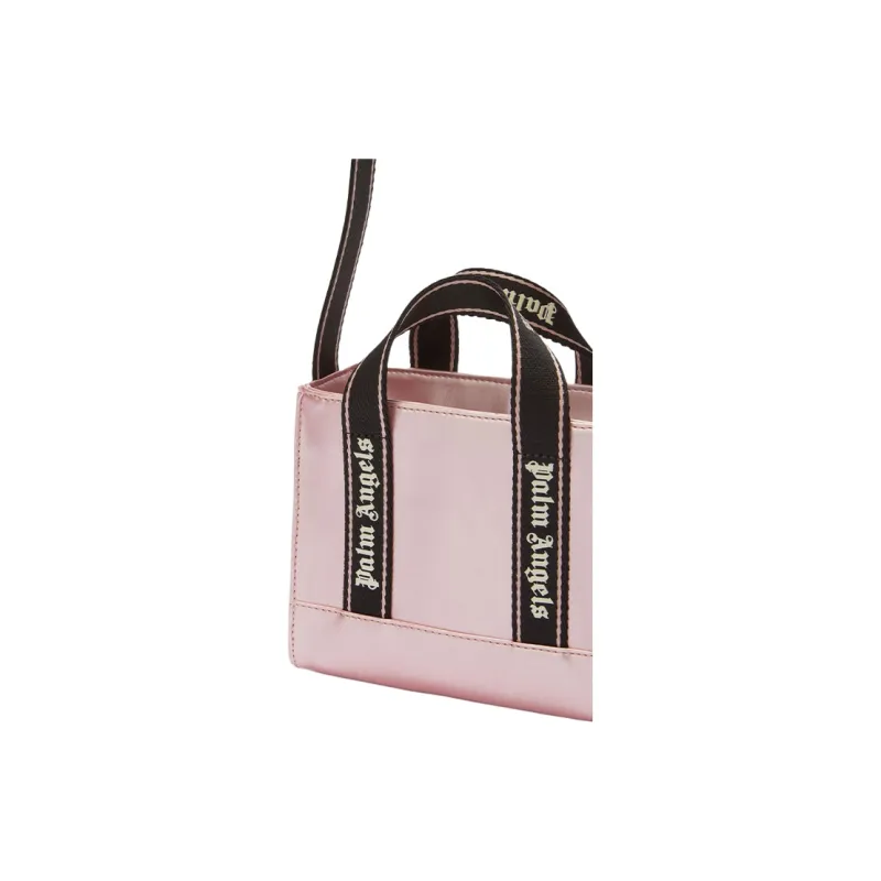 PALM ANGELS Metallic Effect Top Handle Bag-4