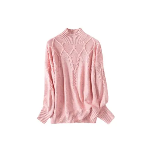 Vidolas Sweaters Women's Floral Pink