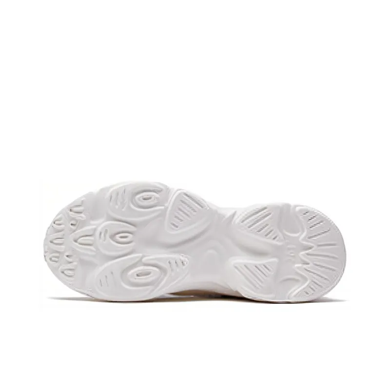 361° Anti Slip Wear Resistant Low Top Casual Shoes Women's White Black-3