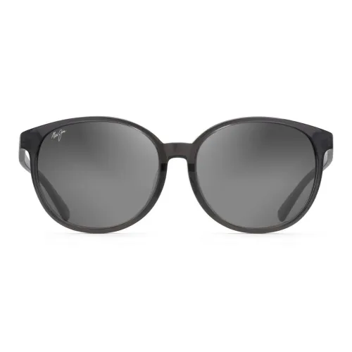 Maui Jim Acetate Oval sunglasses Kreative Unisex Black