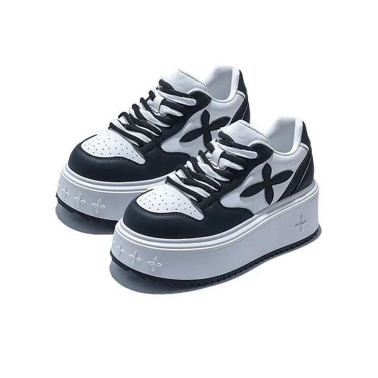 Junjali Low Top Skateboard Shoes 7cm Women's-5