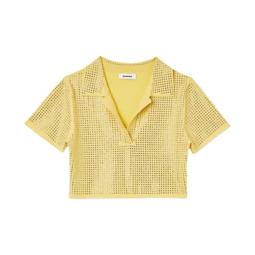 Sandro T-Shirts Women's Yellow