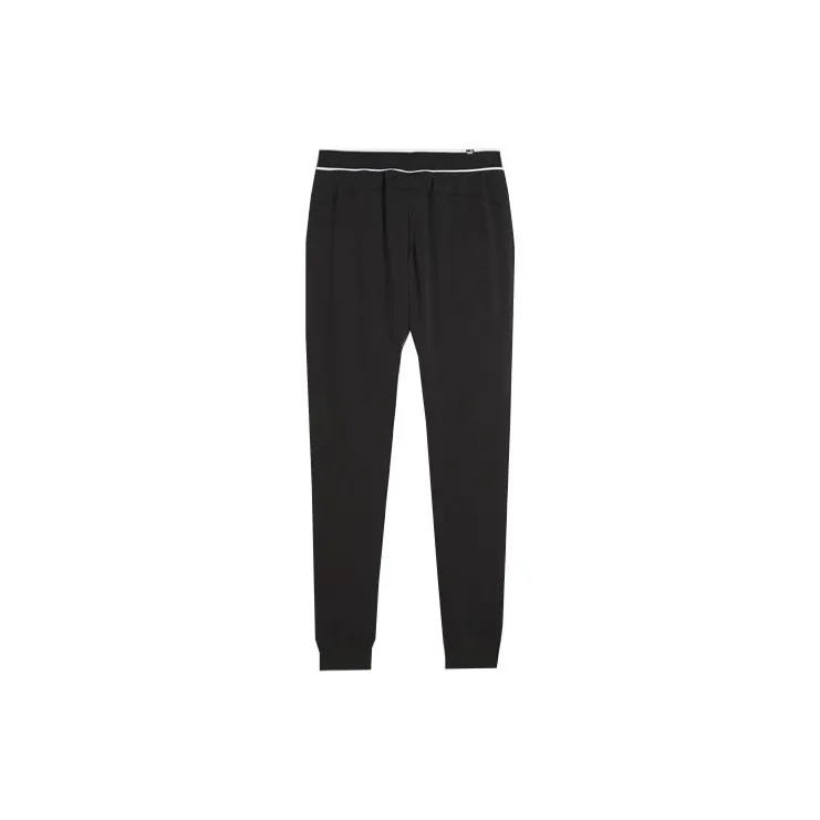 PUMA Knitted Sweatpants Men's Black-1
