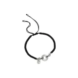 Peace Lock Blessing Bracelets (Black)