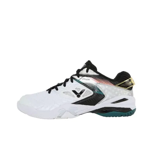 Victor Badminton Shoes Unisex Low-Top White/Green/Black/Yellow