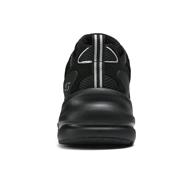 Skechers BOBS BAMINA 2 Cushioning Anti Slip And Wear Resistant Breathable Rebound Low Top Casual Shoes Men's Black-4