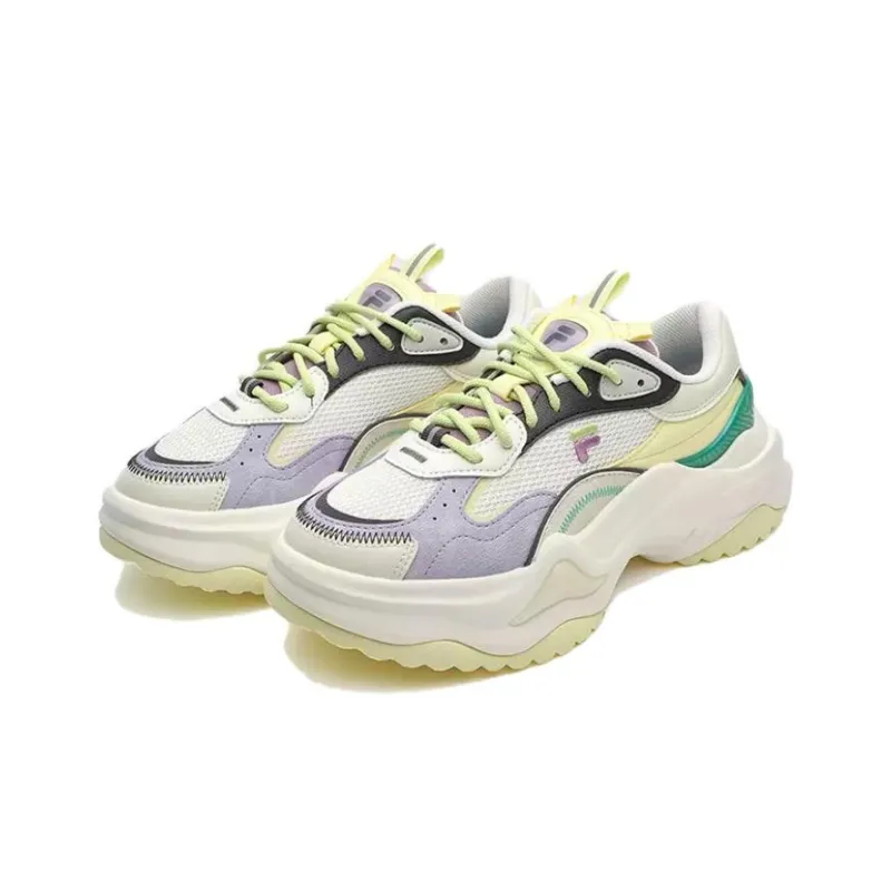 FILA FUSION Bianco Ii Sneakers 'White Lilac Green' Women's-2