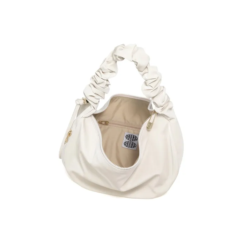 CARLYN Artificial Leather One Shoulder Handbag Regular Women's Ivory-4