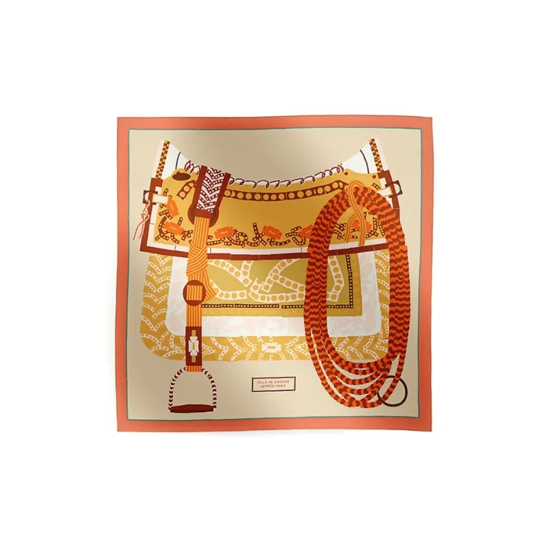 HERMES Silk Scarves Women's Multicolor-0