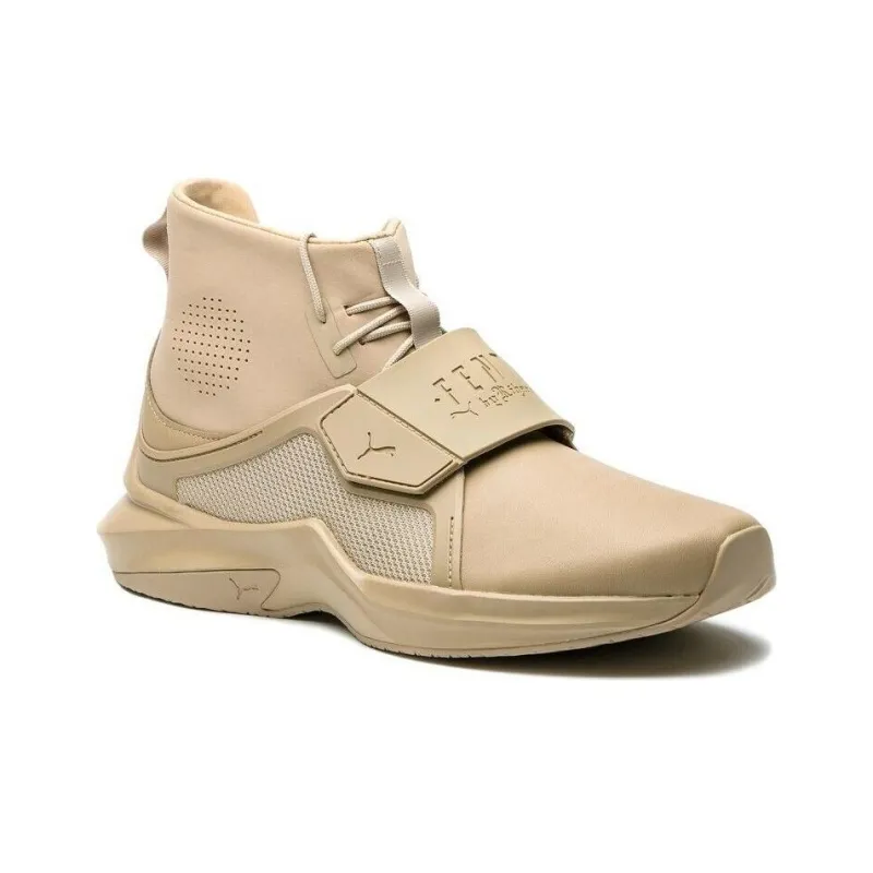 PUMA Leather Hi Rihanna Fenty Sesame Women's-2