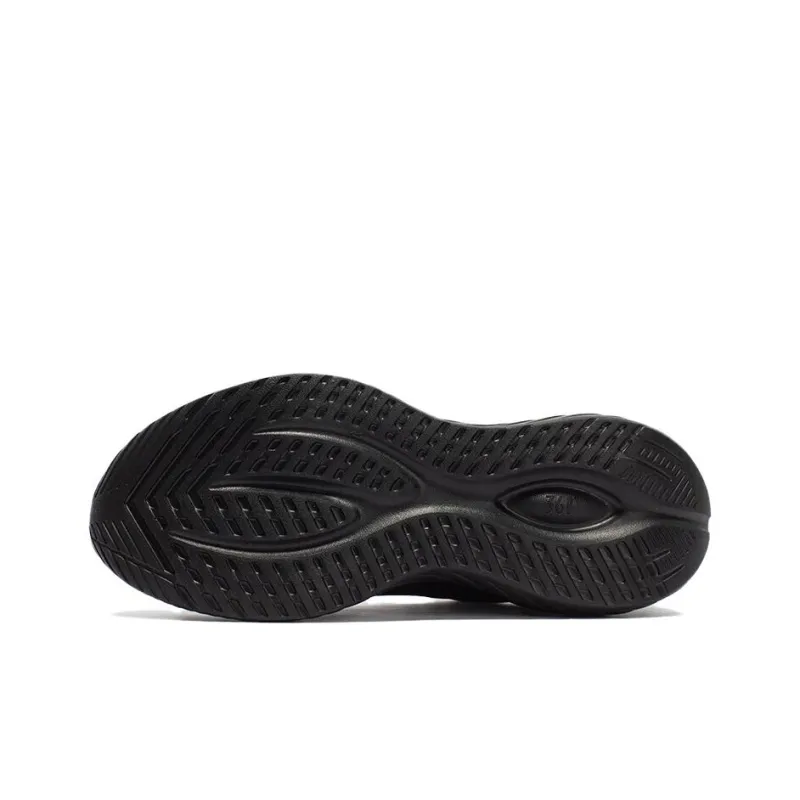 361° SOFTSTEP 3.0 Cushioning Wear Resistant Low Top Running Shoes Men's Obsidian Black-4