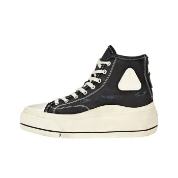 R13 Flatform High-top Sneakers