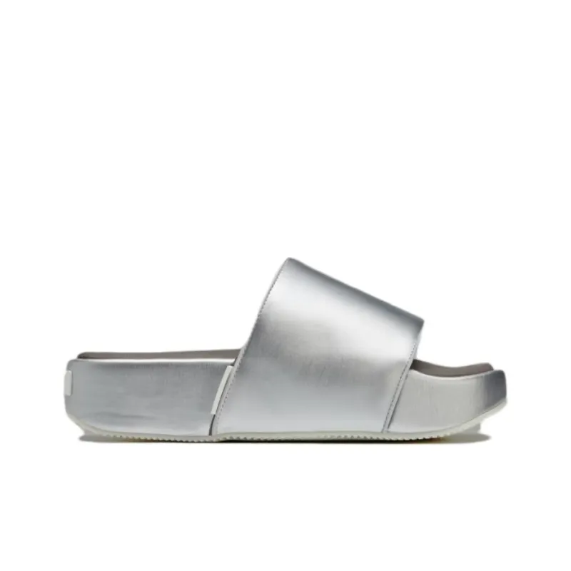 Adidas Y 3 Slides Silver Metallic Brown Cream White-1
