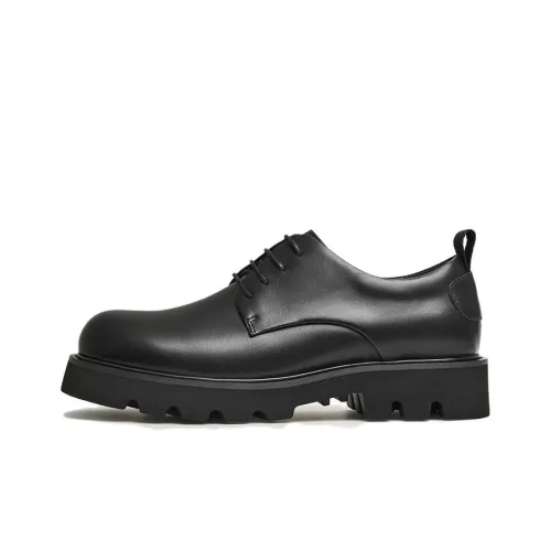 TATA Dress Shoes Men Low Top Solid Color